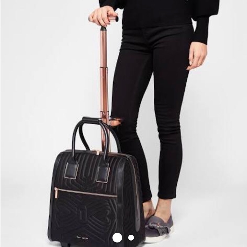 Ted Baker Rolling Luggage/Tote Bag